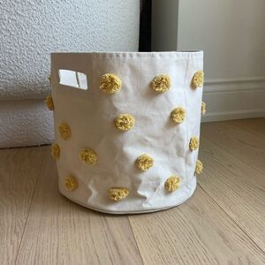 Pehr Marigold Pom Pom Storage Bin